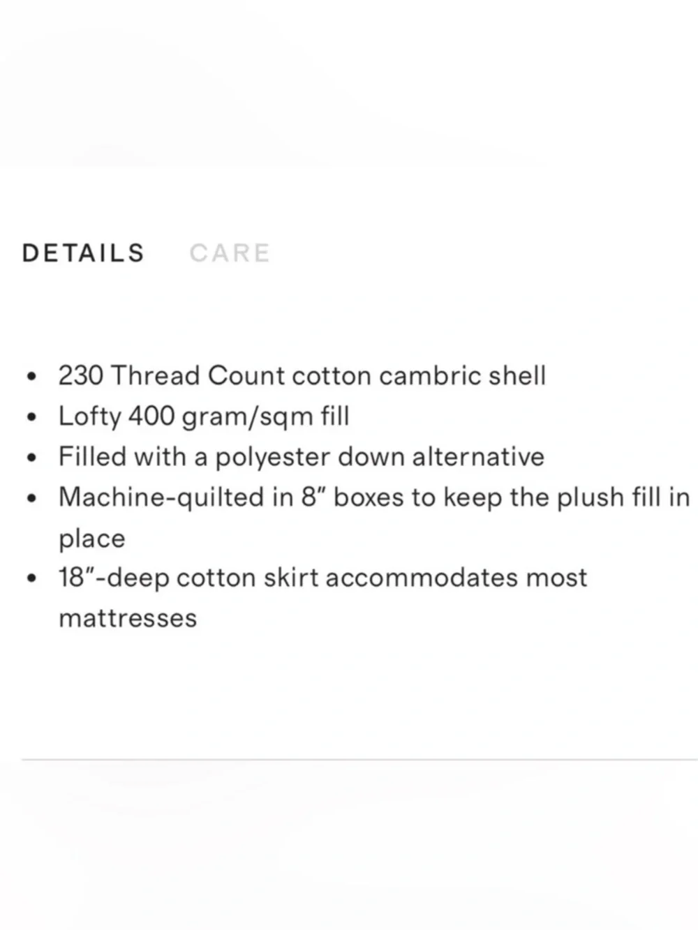 QUINCE Essential Mattress Pad King